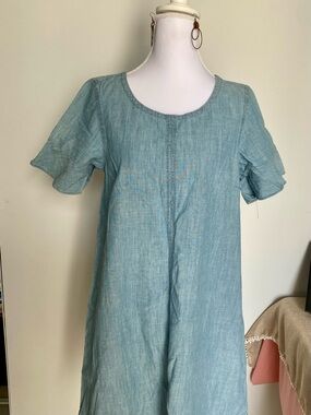 Madewell Light Blue Denim Top with Tag
